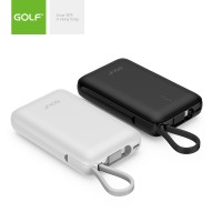 OEM Custom Logo  Power bank with Cables Travel Portable Charging Power Banks 10000mAh External Battery Charger Power Bank