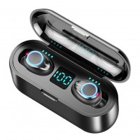 2020 low price F9 breathing light dropshipping ear phone translation ear buds wireless earbuds with charging case earphone tws